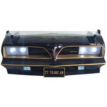 3-D wall shelf with LED light &quot;Pontiac Trans Am 1977&quot;