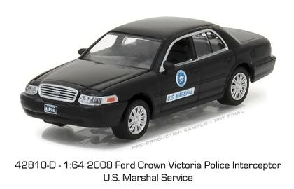 2008 Ford Crown Victoria Police interceptor U.S. MARSHAL SERVICE