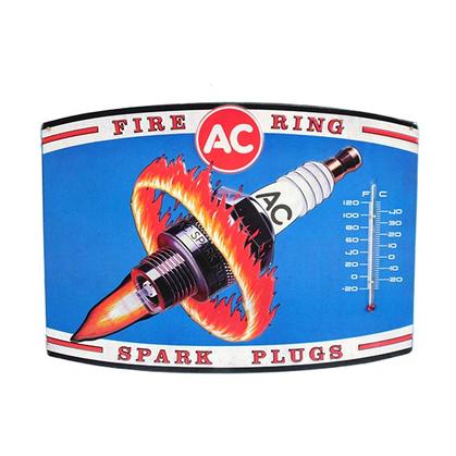AC DELCO FIRE RINGS THERMOMETER (14&quot;x10&quot;)