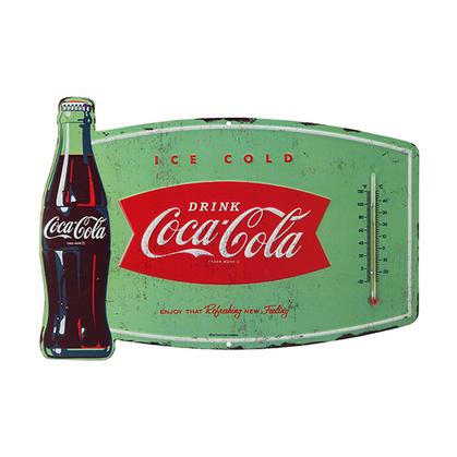 Thermomètre COCA-COLA TIN THERMOMETER 14"x10"