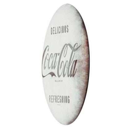 RUSTIC COCA-COLA TIN BUTTON (12"x12")