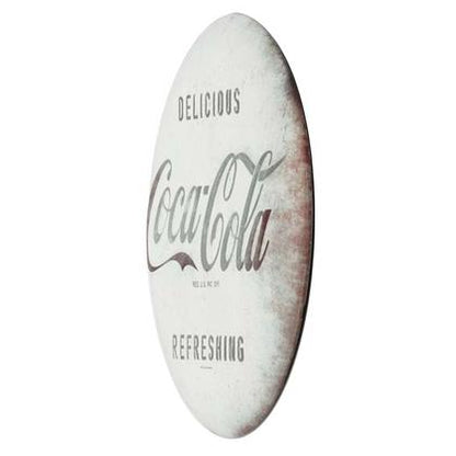 RUSTIC COCA-COLA TIN BUTTON (12"x12")