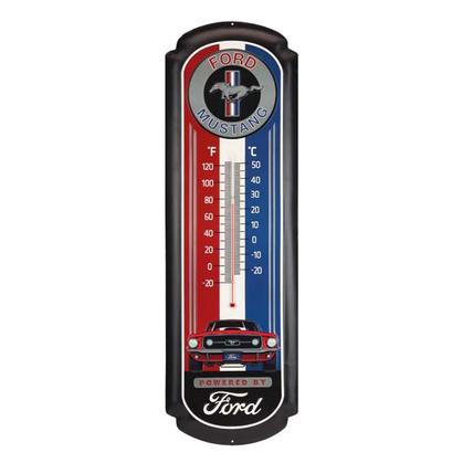 FORD MUSTANG OVERSIZED THERMOMETER (8.5&quot;x27&quot;)