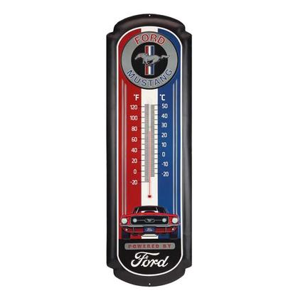 Thermomètre FORD MUSTANG (8.5"x27")