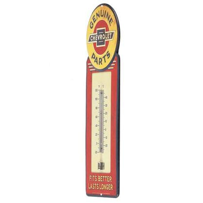CHEVROLET TIN THERMOMETER (5.5&quot;x15.5&quot;)