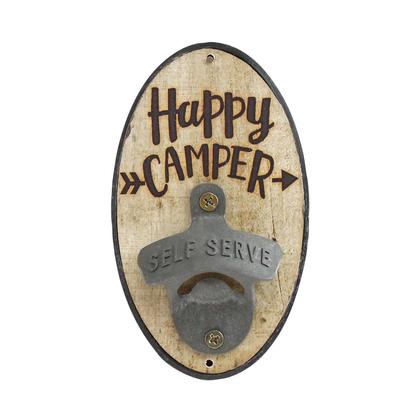 Ouvre bouteille &quot;Happy Camper&quot; (3.5&quot;x6&quot;)