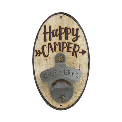 Ouvre bouteille "Happy Camper" (3.5"x6")