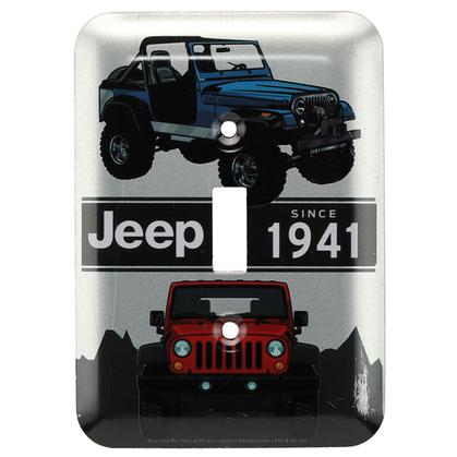 JEEP COLLAGE SWITCH PLATE (3.5&quot;x5&quot;)