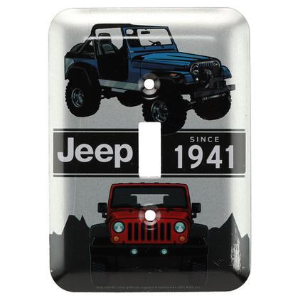 Interrupteur JEEP COLLAGE SWITCH PLATE (3.5"x5")