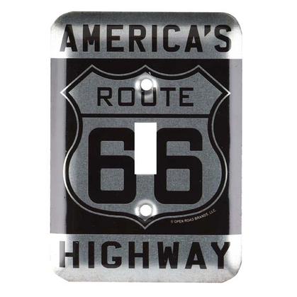 ROUTE 66 SWITCH PLATE (3.5&quot;x5&quot;)