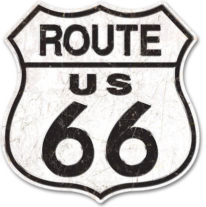 Route 66 23&quot;x22.5&quot;