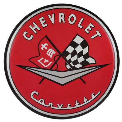Bouton CORVETTE 24"x24"