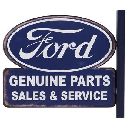 Enseigne Ford En bois 17"x14"