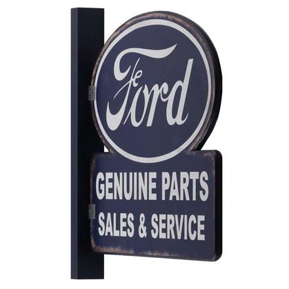 Enseigne Ford En bois 17"x14"