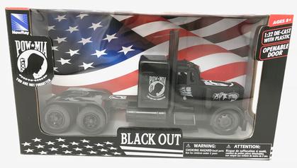 Peterbilt 379 "Black Out POW/MIA"