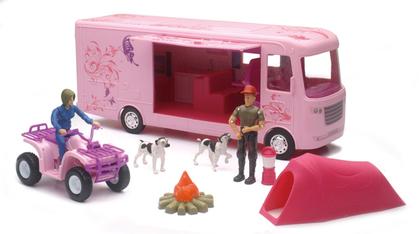 Ensemble Camping Aventure Rose