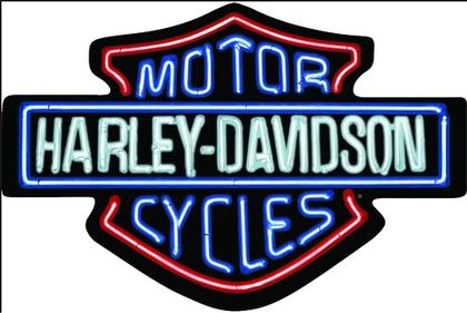 Harley-Davidson &quot;néon&quot;