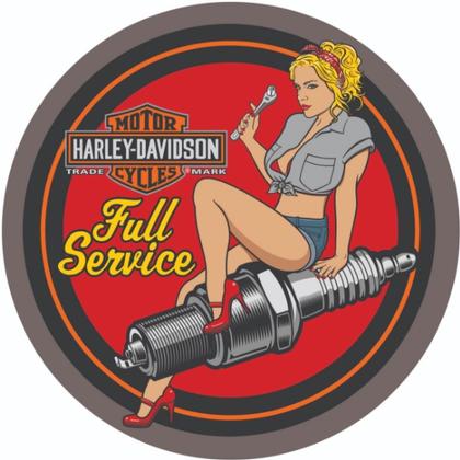 Harley-Davidson Spark Plug Babe