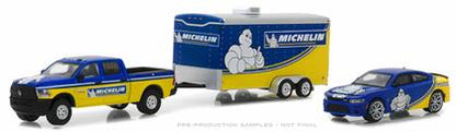 2017 RAM 2500 &amp; 2017 Dodge Charger Hellcat &amp; Enclosed Car Hauler "Michelin Tires" "Racing Hitch and Tow - Series 1"