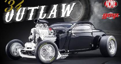 1934 BLOWN ALTERED COUPE "OUTLAW" ACME EXCLUSIVE