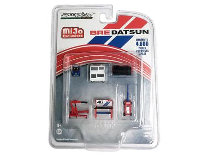 1/64 DATSUN BRE GARAGE TOOLS SET OF 6 BROCK RACING