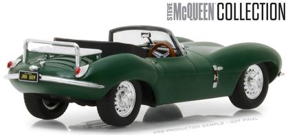 Jaguar XKSS 1956 with Steve McQueen Figure