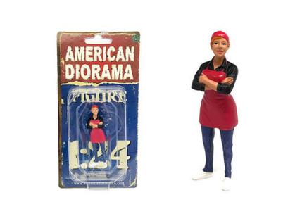 Figurine Food Truck Chef Gloria 1/24