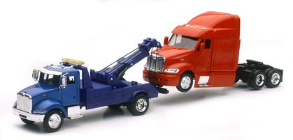 Dépanneuse Peterbilt 335 et cabine Peterbilt 387