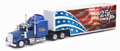 Kenworth W900 Truck with Dry Van "PBR - 25th Anniversary"