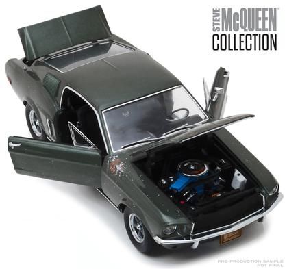 Ford Mustang GT 1968 &quot;Unrestored Bullitt - Detroit Auto Show 2018 - Steve Mcqueen&quot;