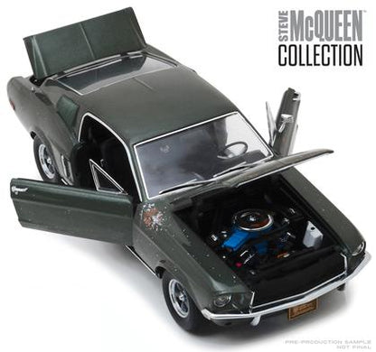 Ford Mustang GT 1968 &quot;Unrestored Bullitt - Detroit Auto Show 2018 - Steve Mcqueen&quot;