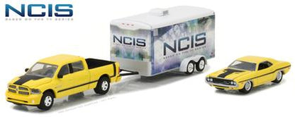 Dodge Ram 2500 2016 &amp; 1970 Dodge Challenger R/T in Enclosed Car Hauler "NCIS" Hollywood Hitch and Tow Series 4