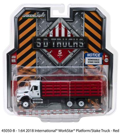 2018 International WorkStar Platform Stake Truck "Super Duty Trucks Series 5"