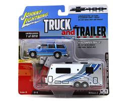 Chevrolet Tahoe 1997 with Camper Trailer