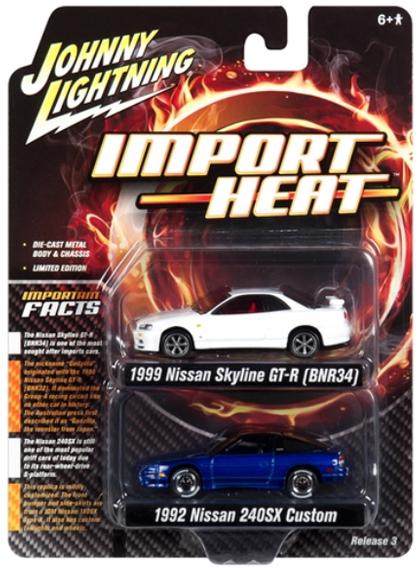 Johnny Lightning "Import Heat" 1:64 Set