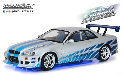 Nissan Skyline GT-R (R34) &quot;Fast &amp; Furious&quot; (with neon) 