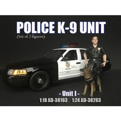 Figure Police K9 Unit I (With dog)