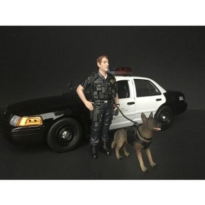 Figure Police K9 Unit I (With dog)