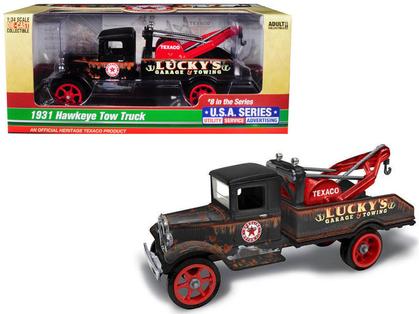 1931 HAWKEYE TEXACO TOW TRUCK UNRESTORED