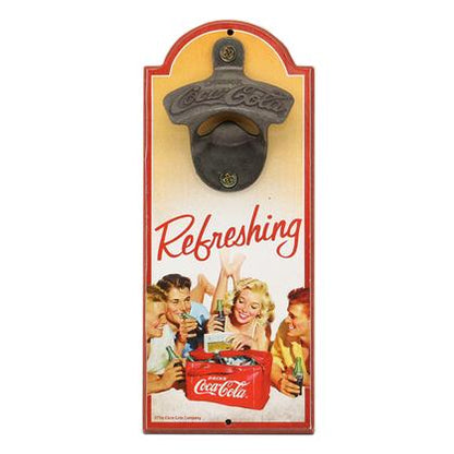 REFRESHING COCA-COLA BOTTLE OPENER 3.5"x8"