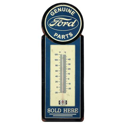 FORD METAL THERMOMETER 5&quot;x15.5&quot;