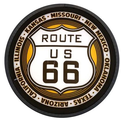 ROUTE 66 LIGHTED GLOBE 16"x16"