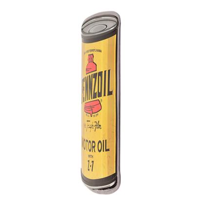 PENNZOIL OIL CAN CURVED TIN SIGN 15.5"X23.7"