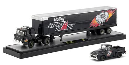 1970 Ford C-600 Truck with 1956 Ford F-100 Pickup "Holley Street Demon"