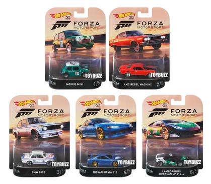Ensemble HOT WHEELS 1:64 RETRO ENTERTAINMENT 2018 J Forza