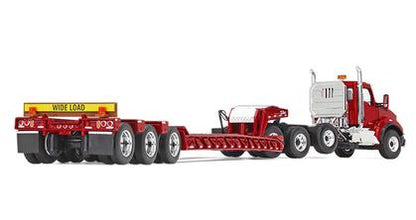 Kenworth T880 with Tri-Axle Lowboy Trailer
