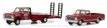 24 Hr. Towing - 1971 Chevy C-30 Ramp Truck with 1968 Chevy C-10 "Heavy Duty Trucks Series 14"