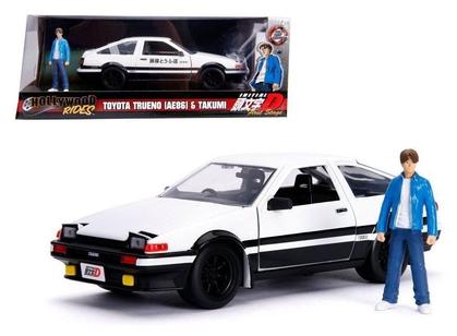 Initial D: First Stage 1986 Toyota Trueno &amp; Takumi Figure