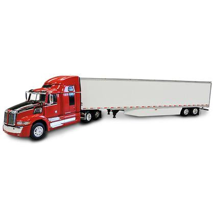 Western Star 5700 XE with High Roof Sleeper in Red with 53&