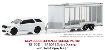 Dodge Durango 2018 with Glass Display Trailer "Hitch and Tow Series 15"
